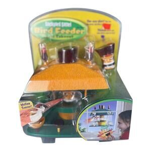 NWT Vintage Backyard Safari “Tiki Takeout” Bird Feeder